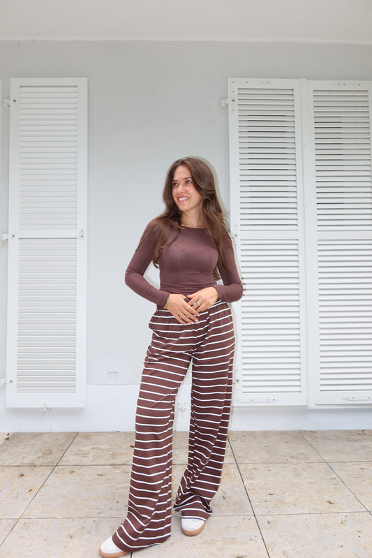 Gestreifte Hose "Milly"