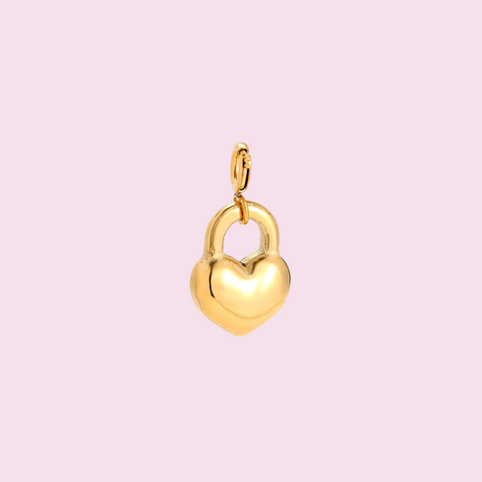 Charm "Heart Lock"