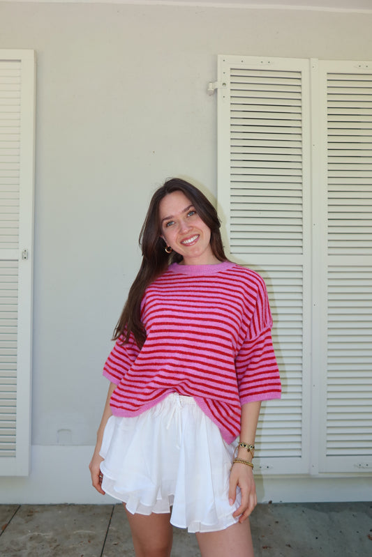Short Pulloveer - Pink