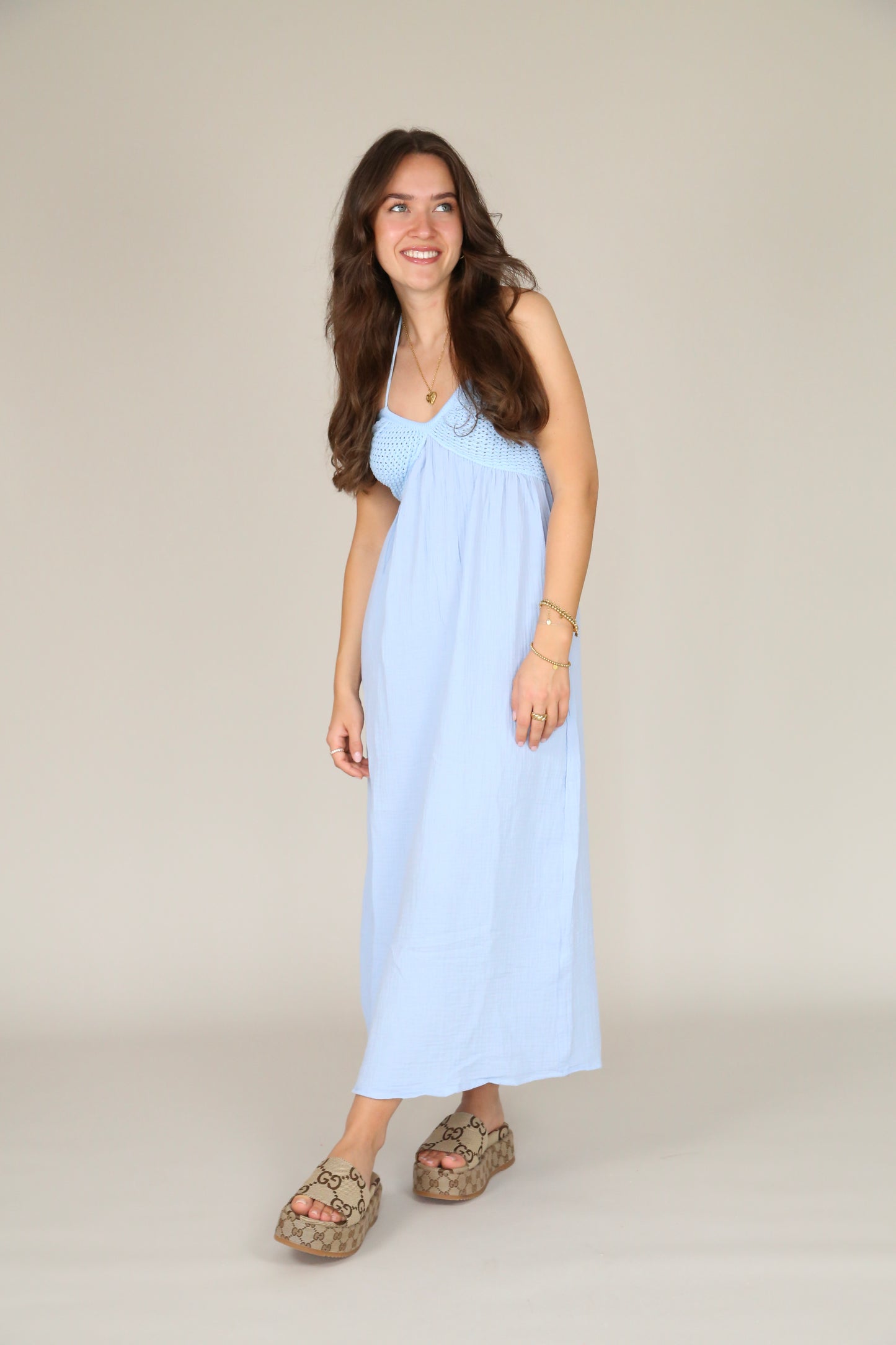 Musselin Kleid "Laura"