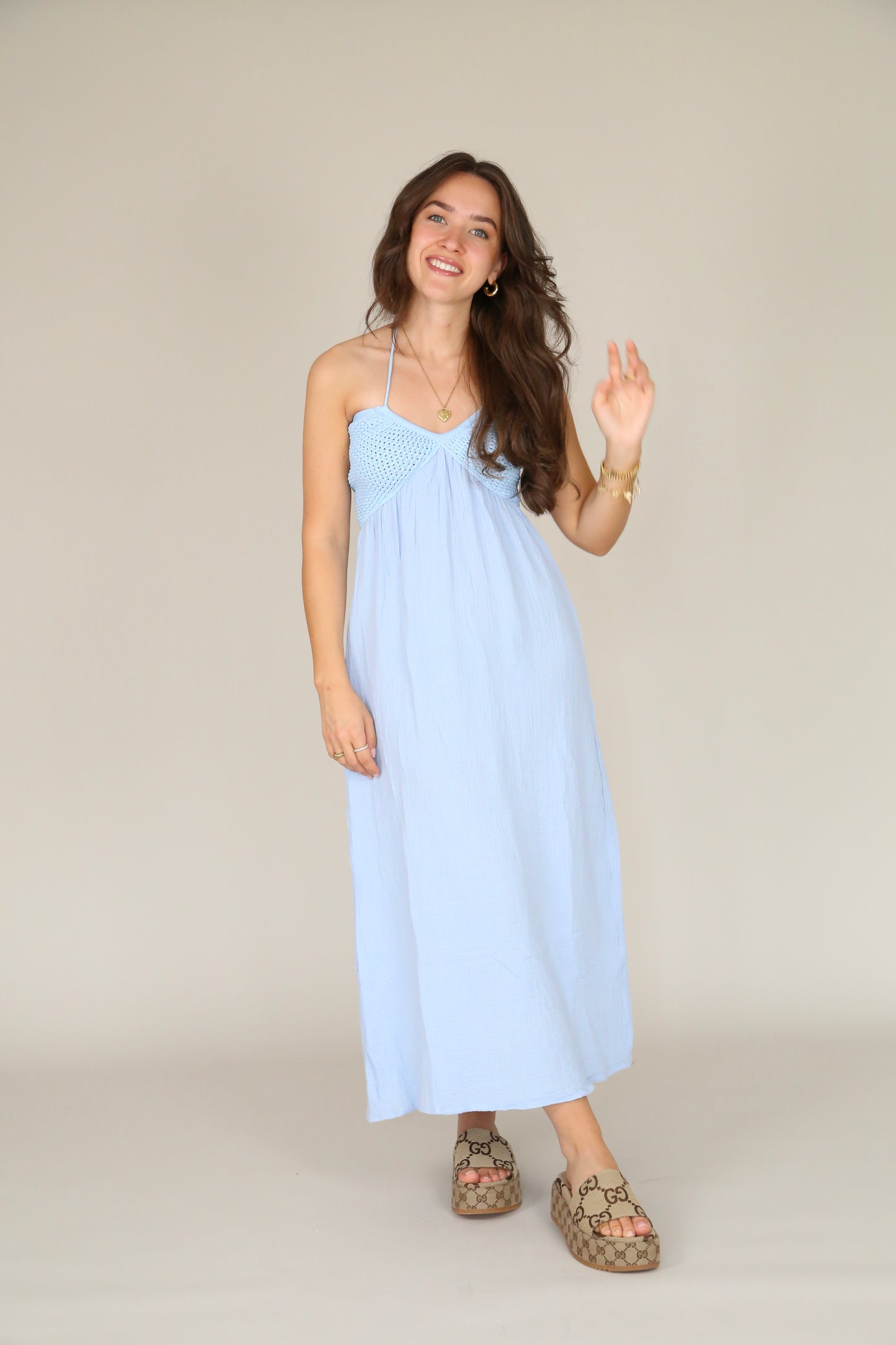 Musselin Kleid "Laura"
