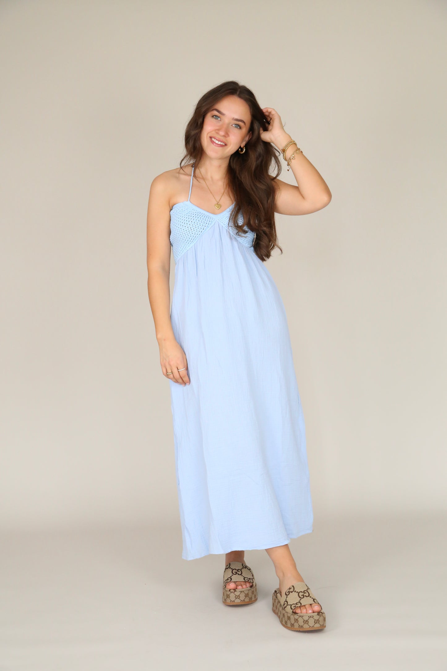 Musselin Kleid "Laura"