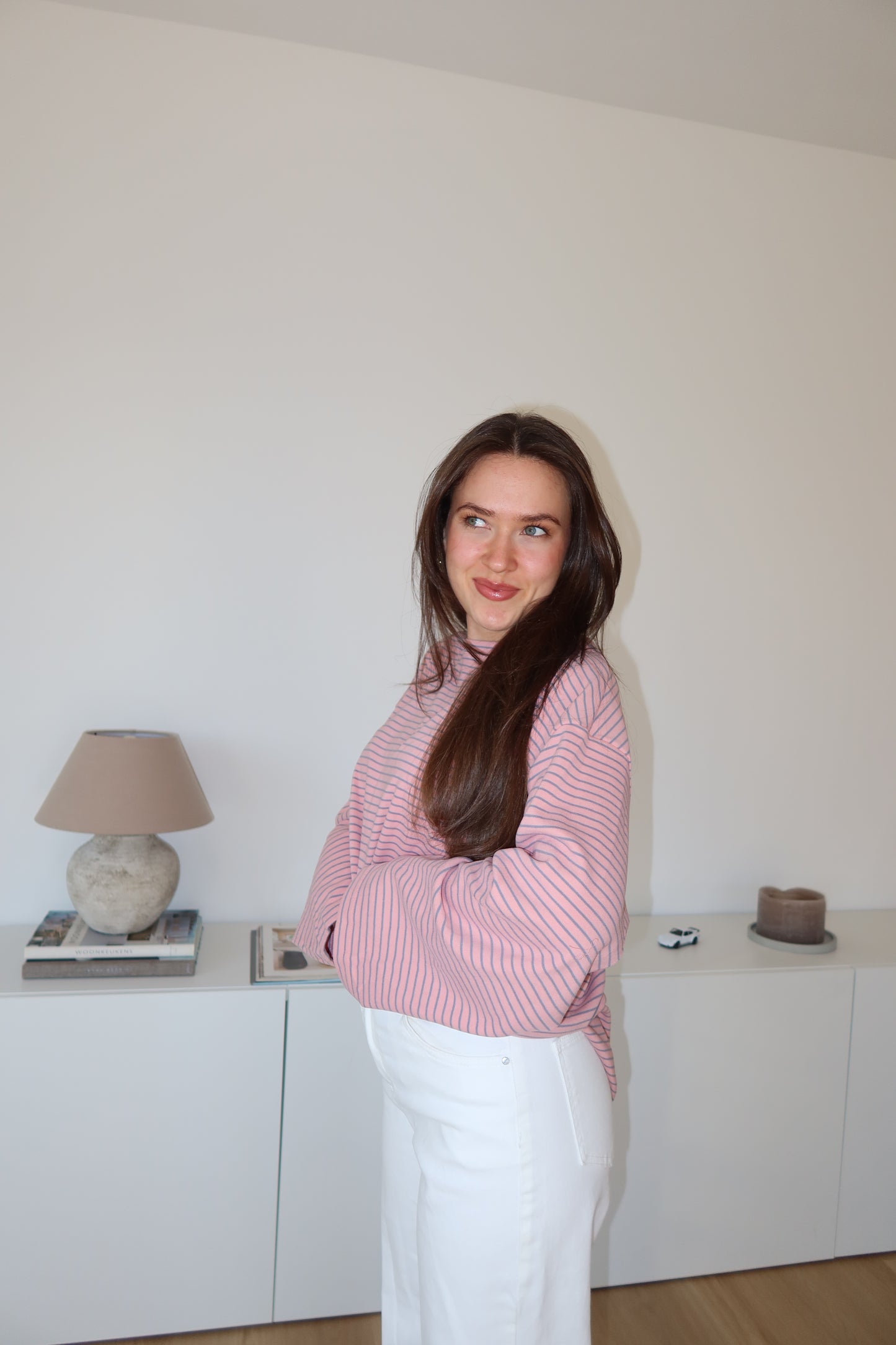 Supersoft Cozyshirt Nicki-stoff - Rosa