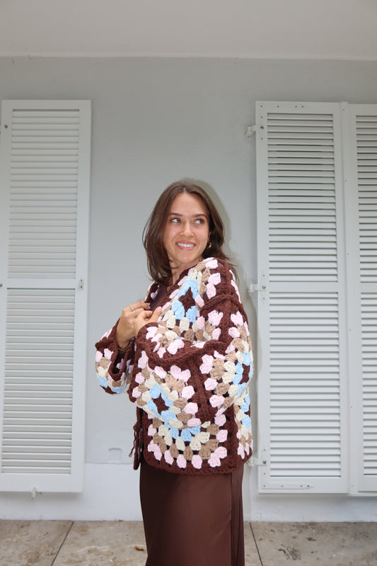 Handmade Crochet Cardigan "Lissy"