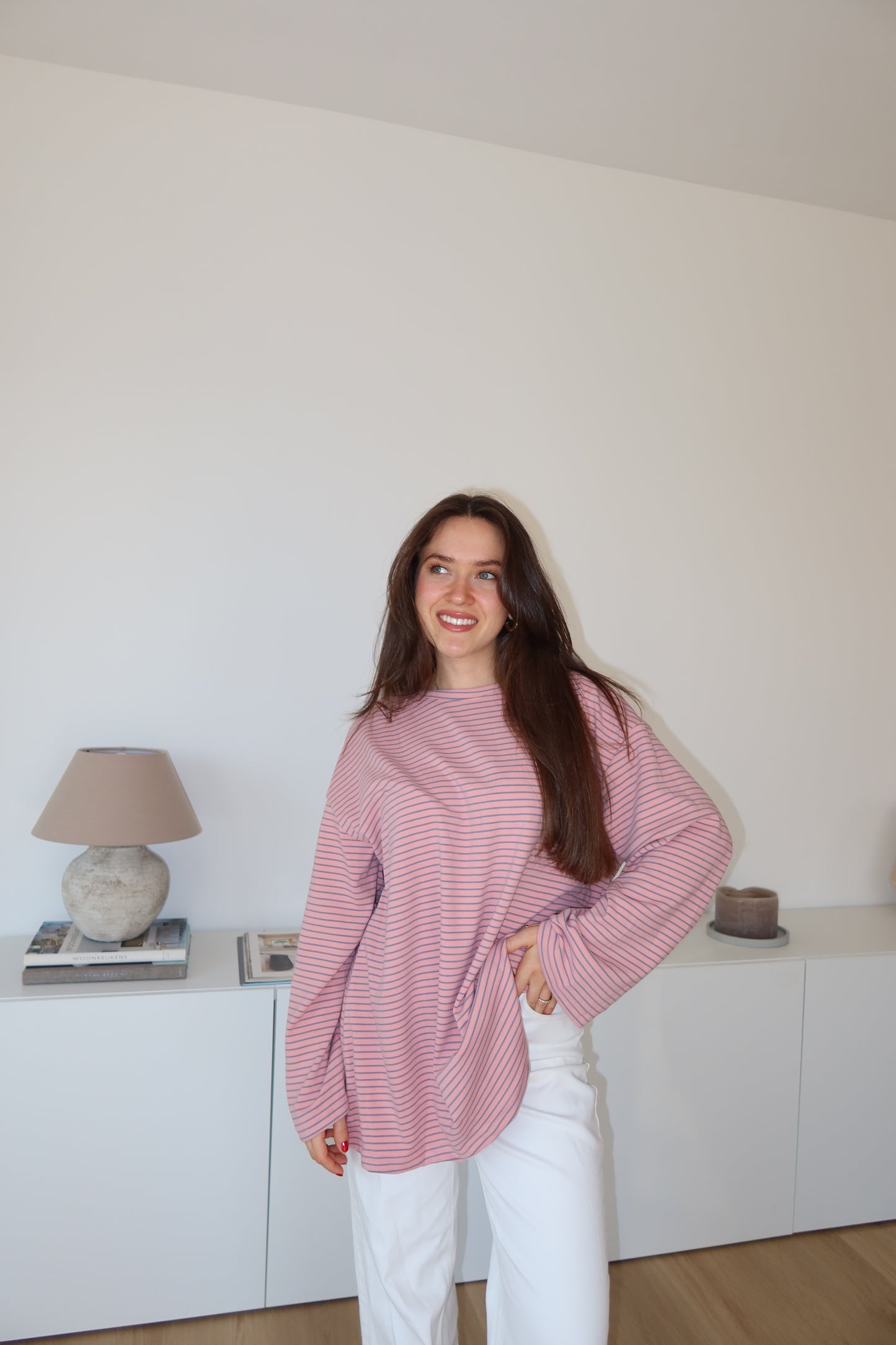 Supersoft Cozyshirt Nicki-stoff - Rosa