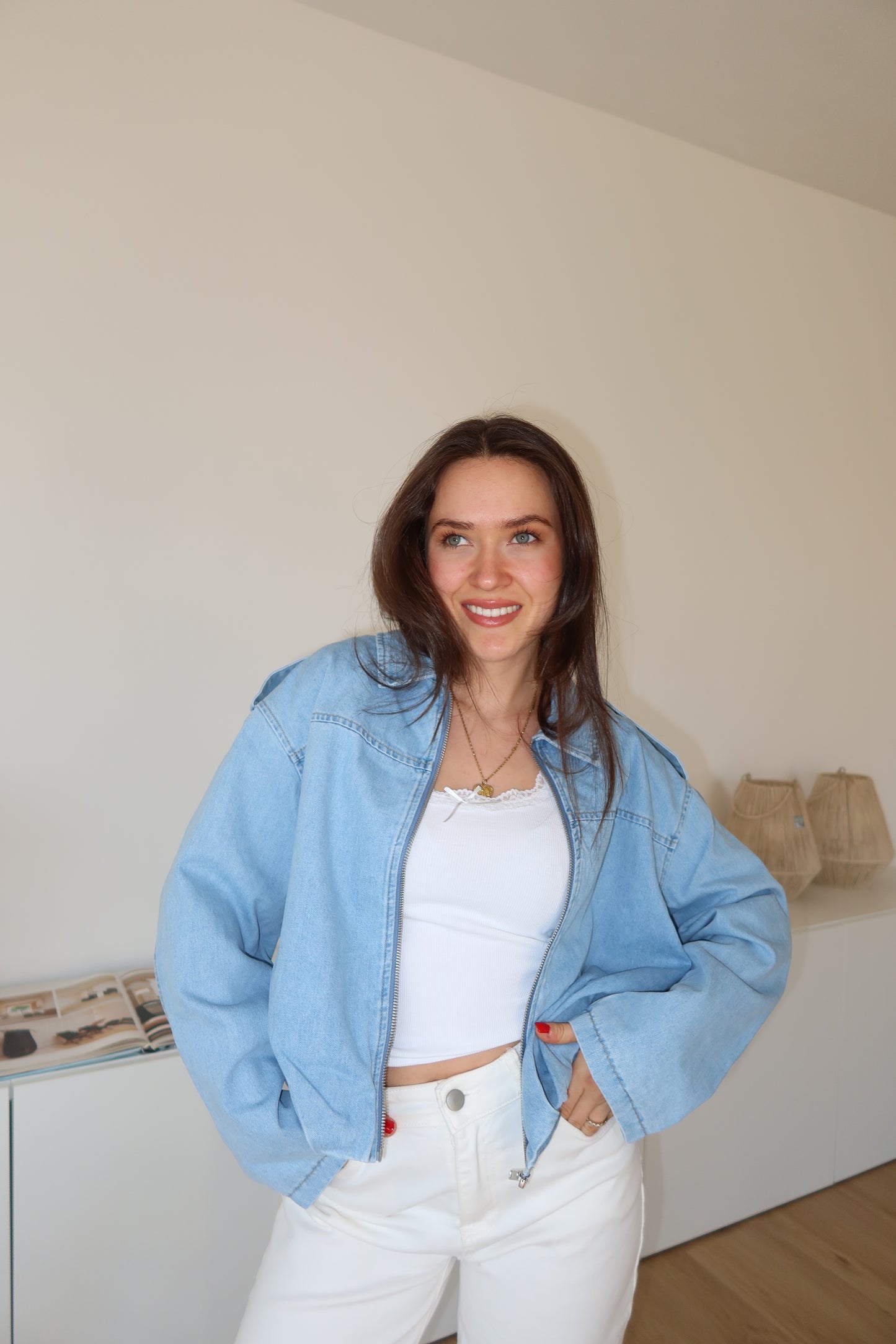 Jeans Jacke - Blue