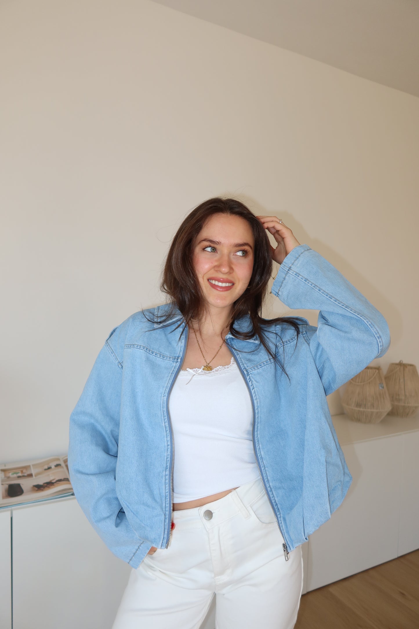 Jeans Jacke - Blue