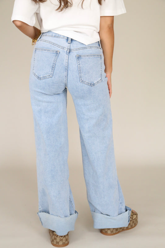 Low Waist Wide leg "Sandy"