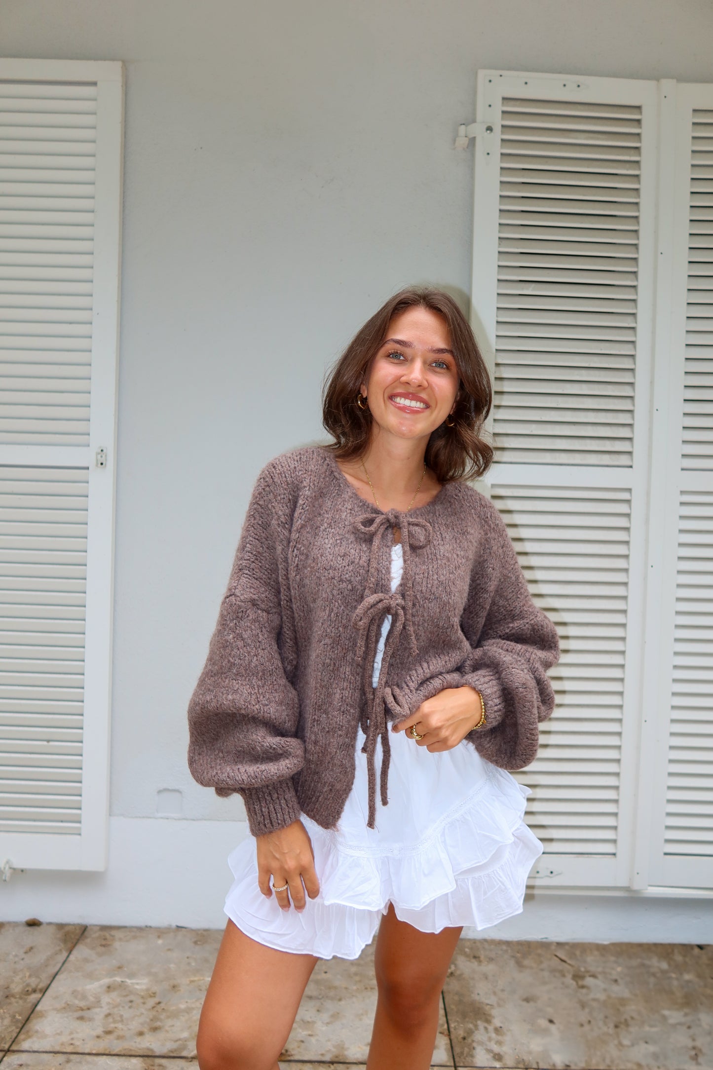 Cardigan "Bow"