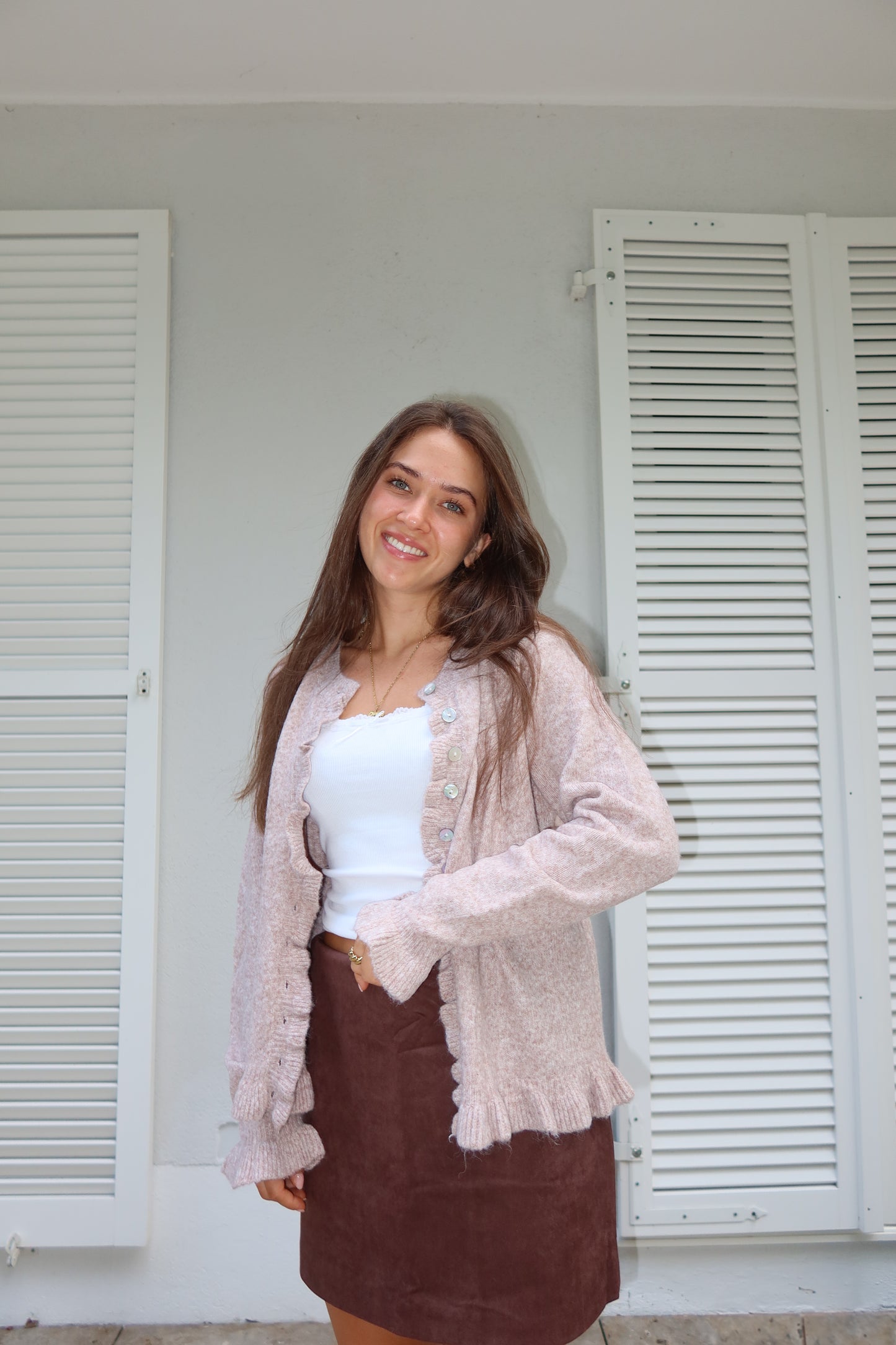 Rüschen Cardigan "ClaraLII"