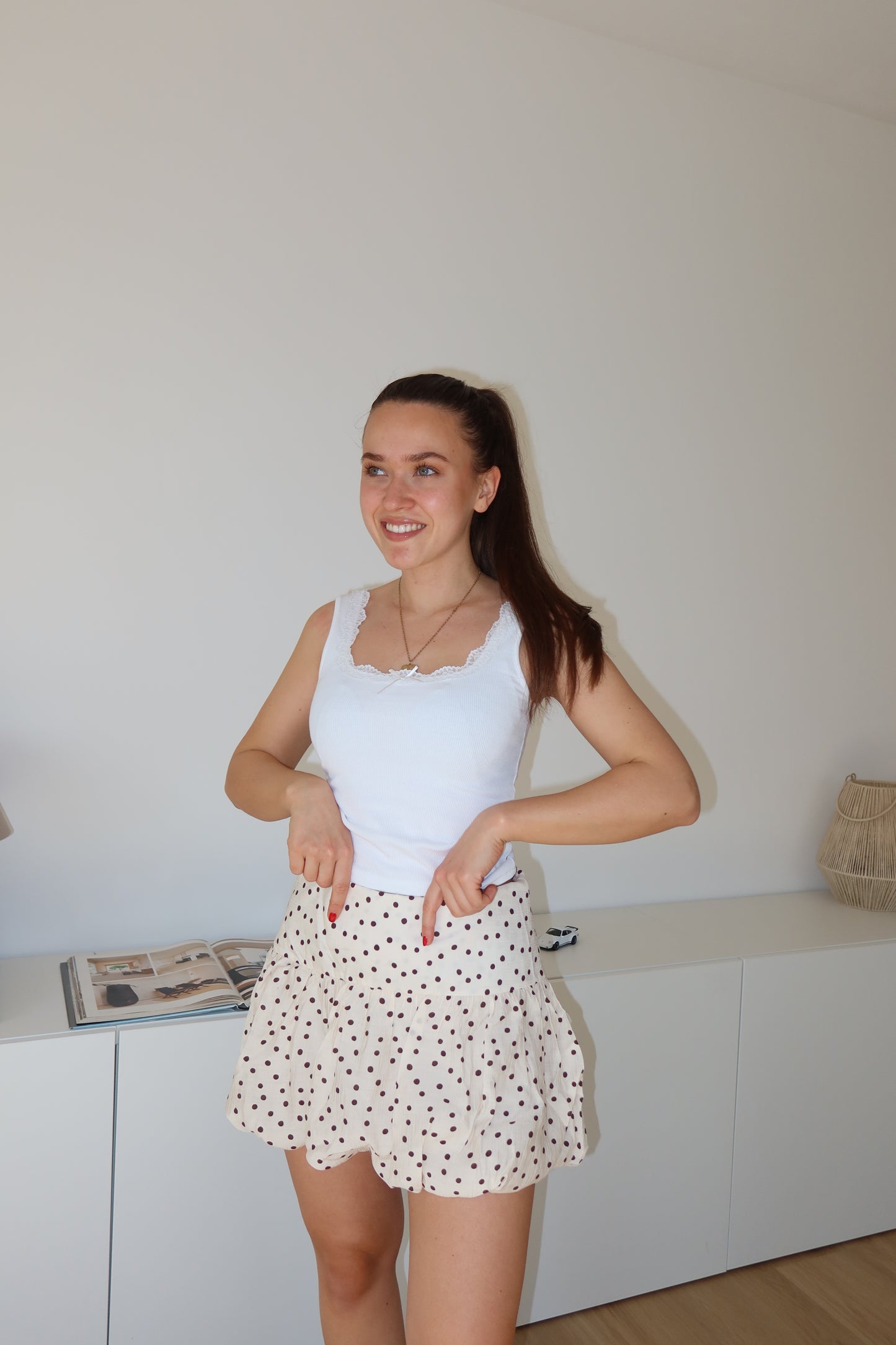 Polka Dots Skort
