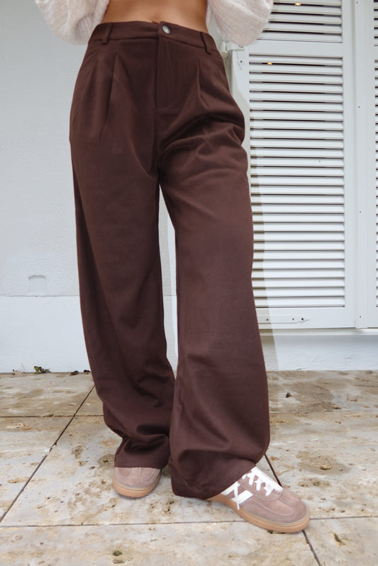Anzughose supersoft Brown
