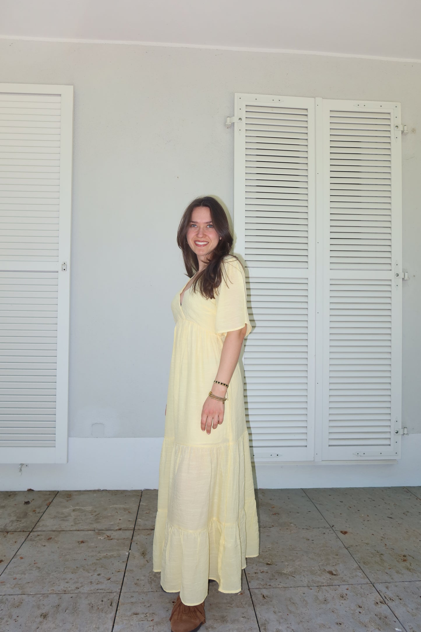 Maxikleid -yellow