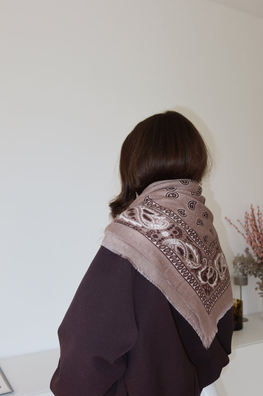 Schal - Brwon