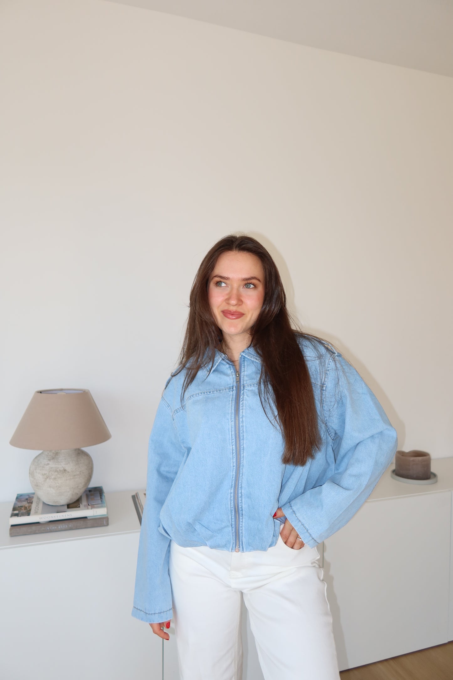 Jeans Jacke - Blue