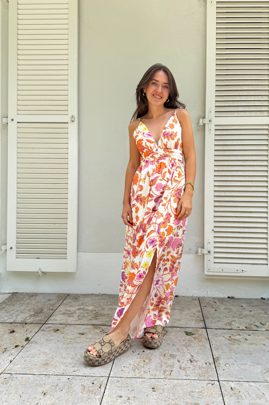 Blumen MaxiKleid "Lina"