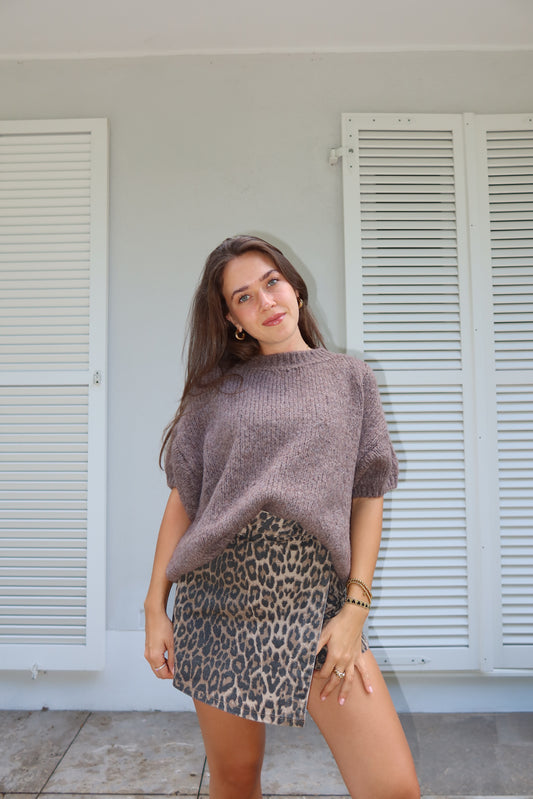 Kurzarm Pullover "Nyla"