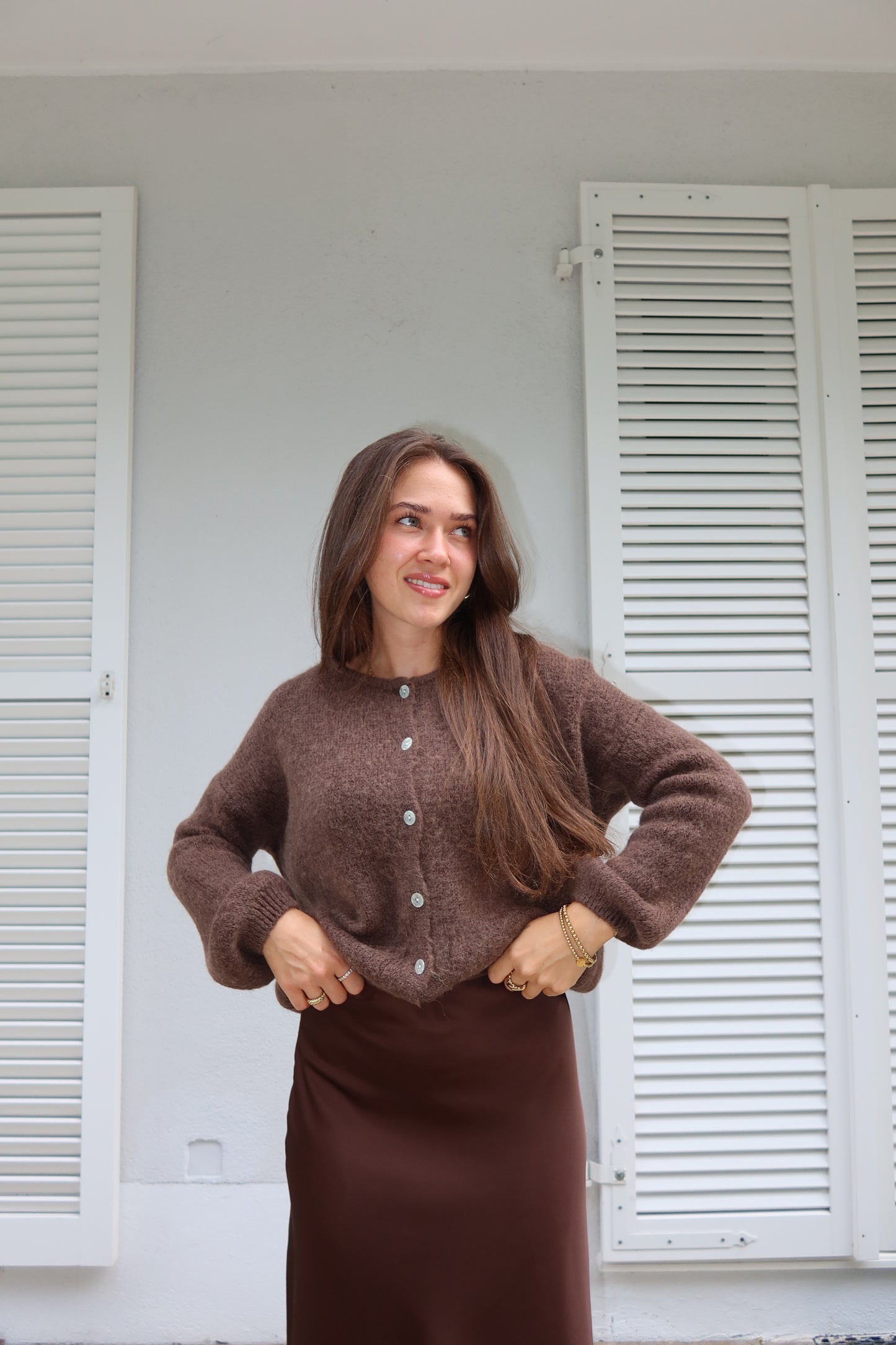Cardigan "PowderLII"