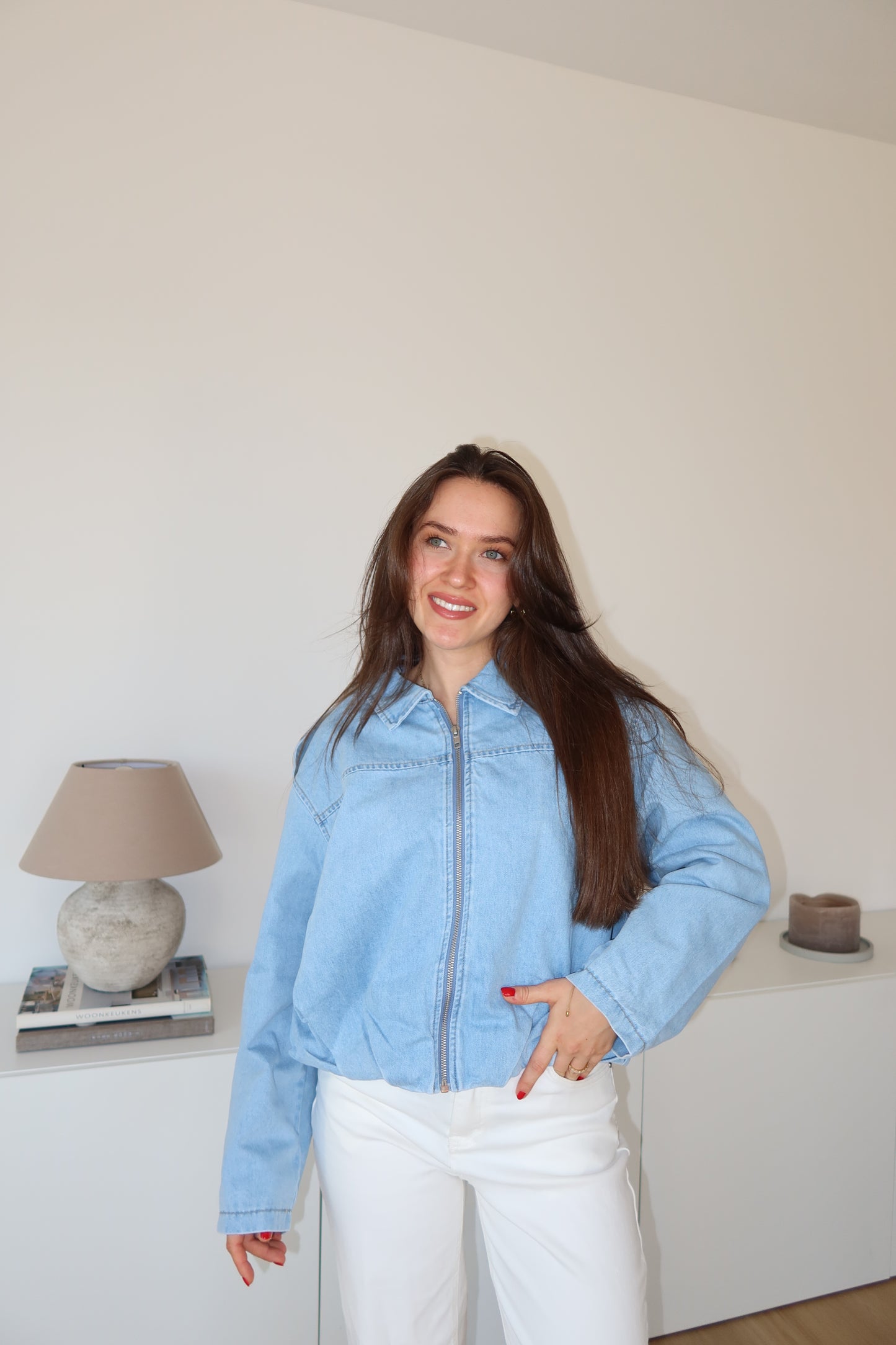 Jeans Jacke - Blue
