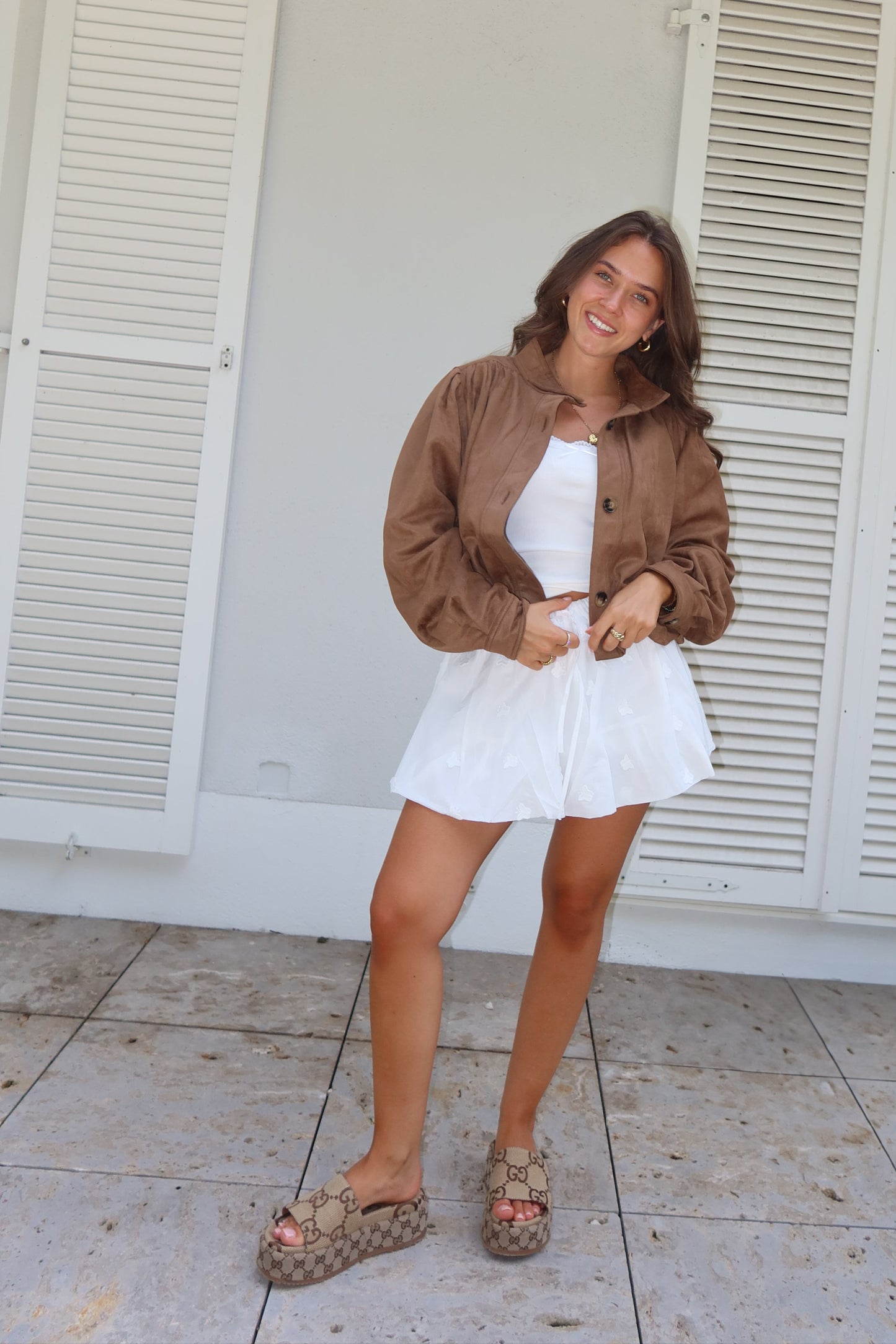 Wildleder Jacke "Miri"