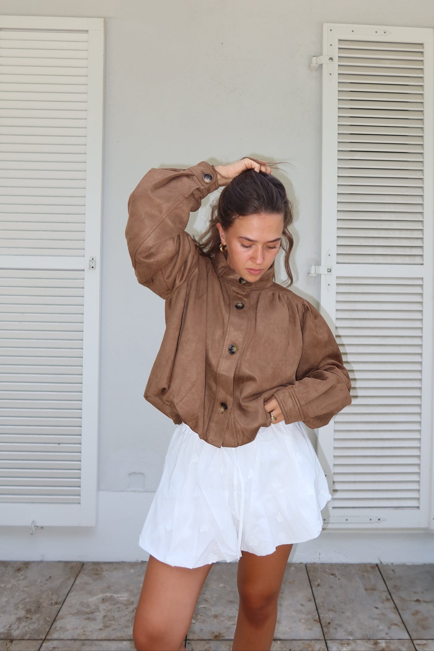 Wildleder Jacke "Miri"