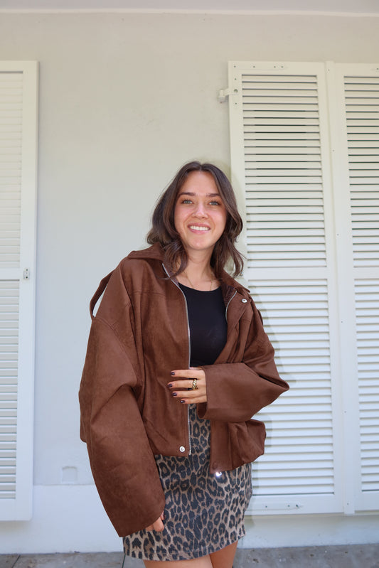 Wildleder Jacke "Kara"