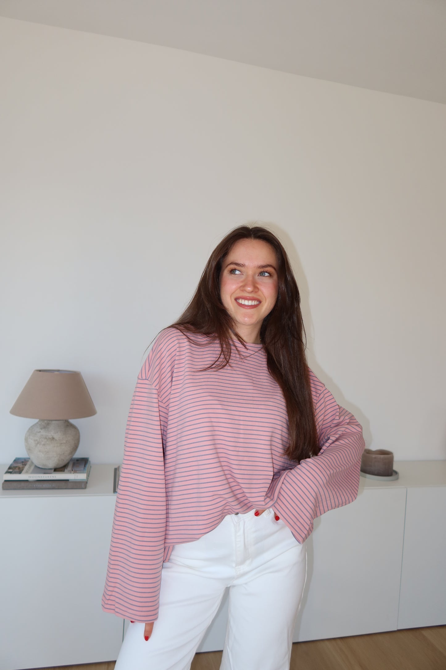Supersoft Cozyshirt Nicki-stoff - Rosa