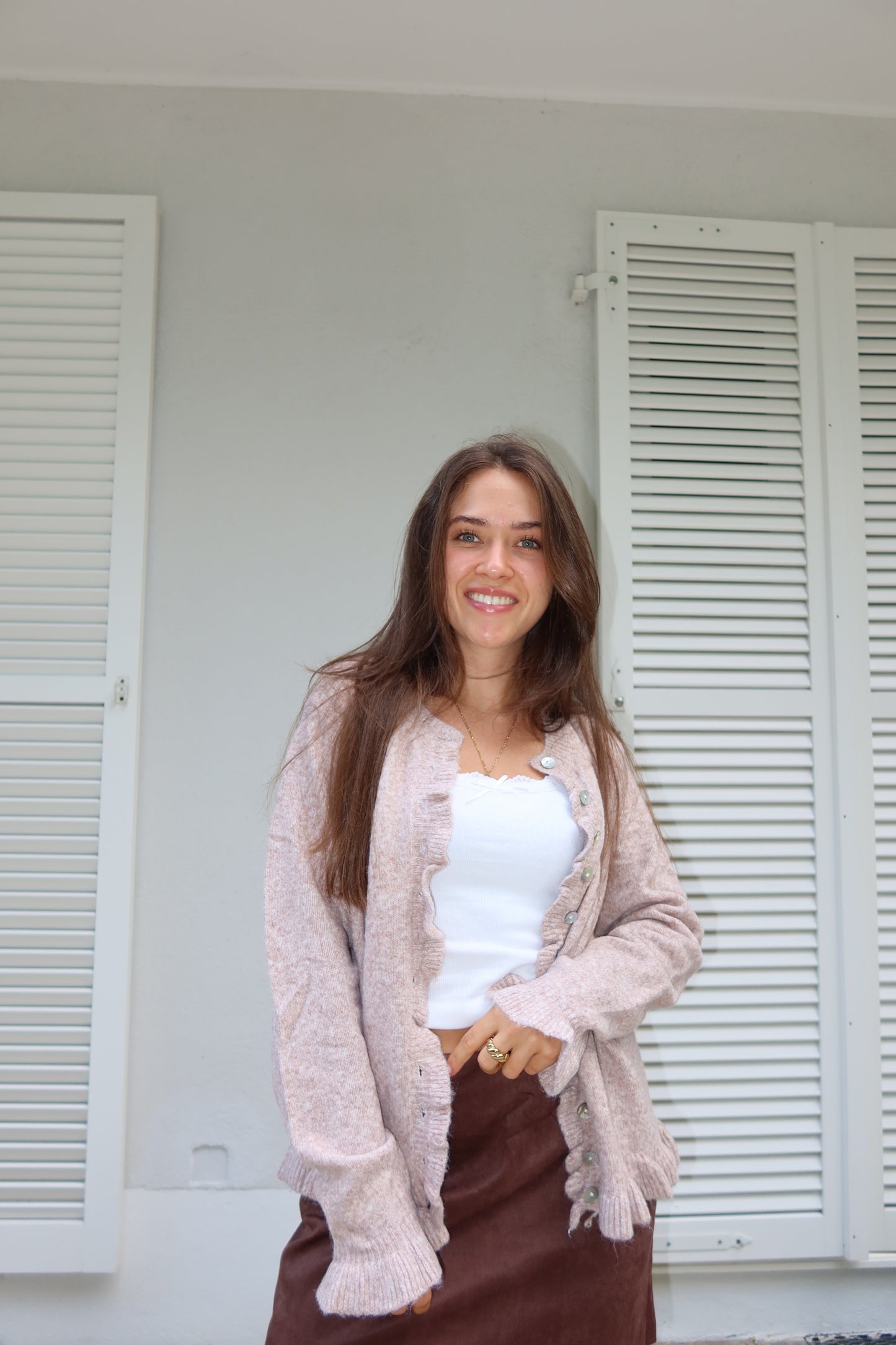 Rüschen Cardigan "ClaraLII"