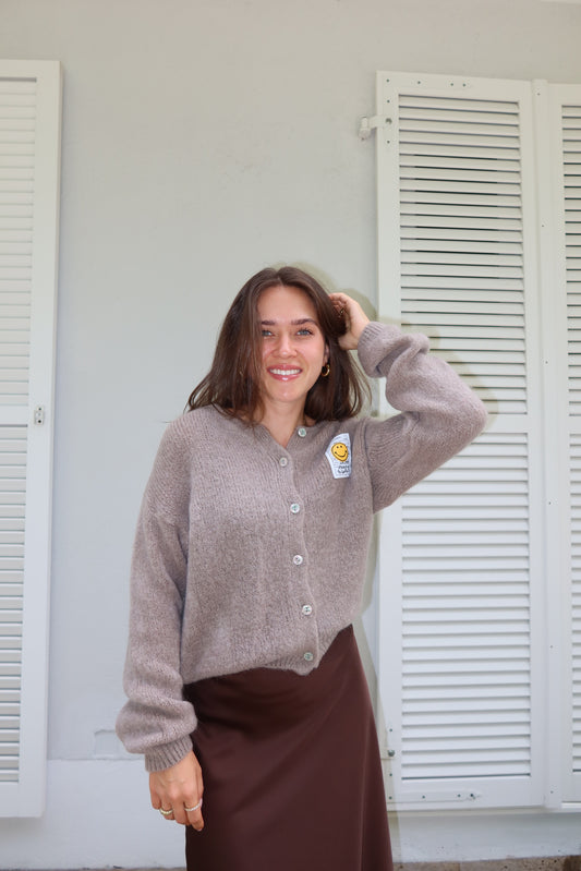Cardigan Smiley "Aurea"