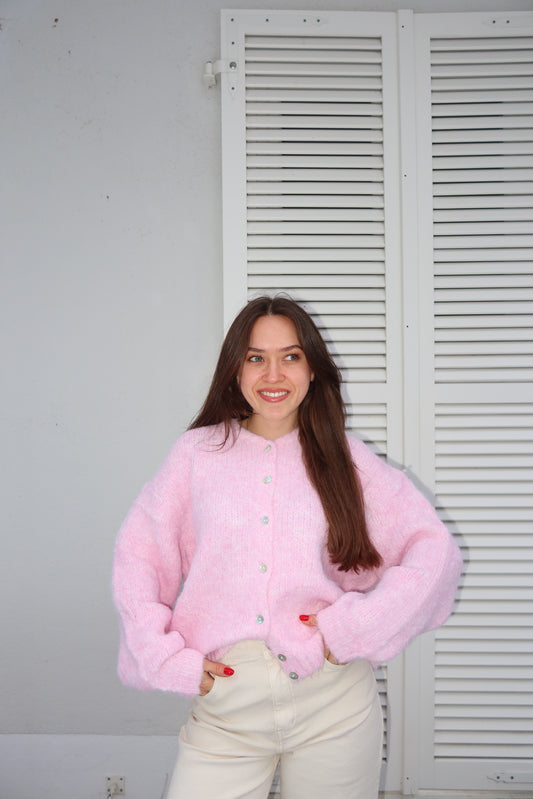 Cardigan soft spring • Blossom