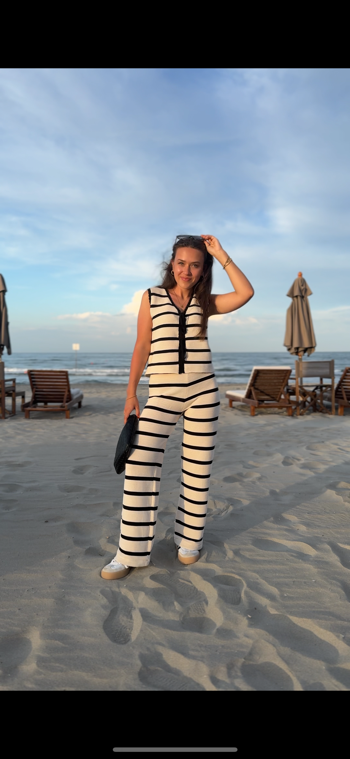 Gestreifte Hose "LuneLII"