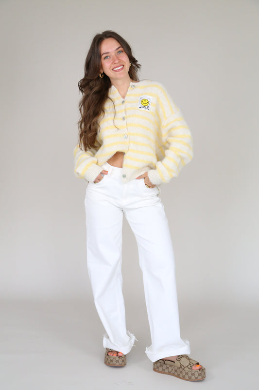 SECOND CHANCE - Cardigan Stripe "Smilla" -  VOM UMTAUSCH AUSGESCHLOSSEN -