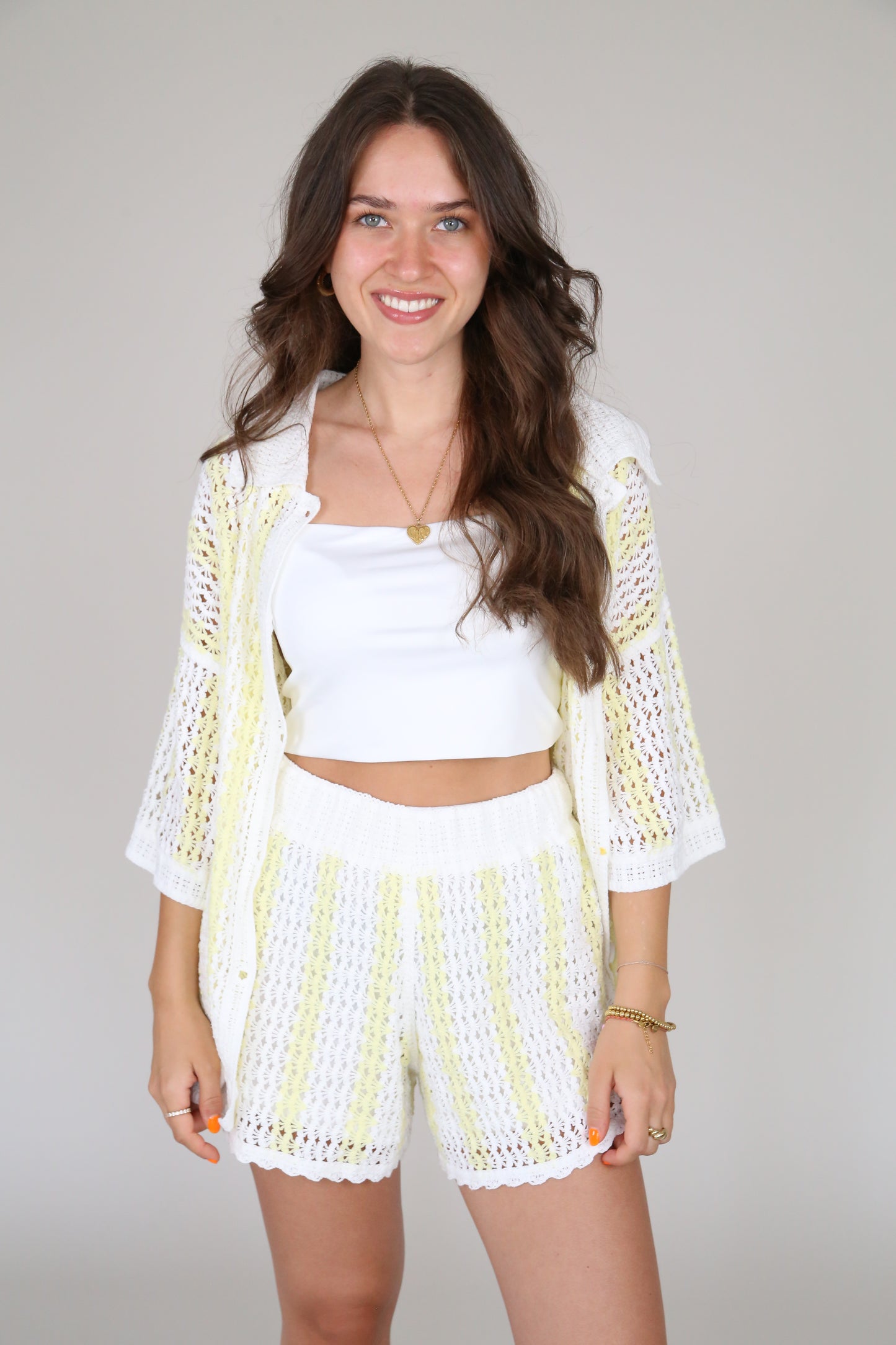 Häkel Set Butter yellow