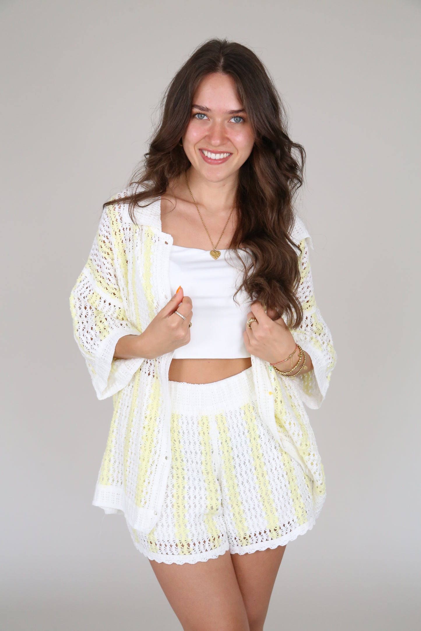 Häkel Set Butter yellow