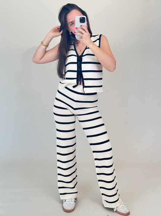 Gestreifte Hose "Lune"