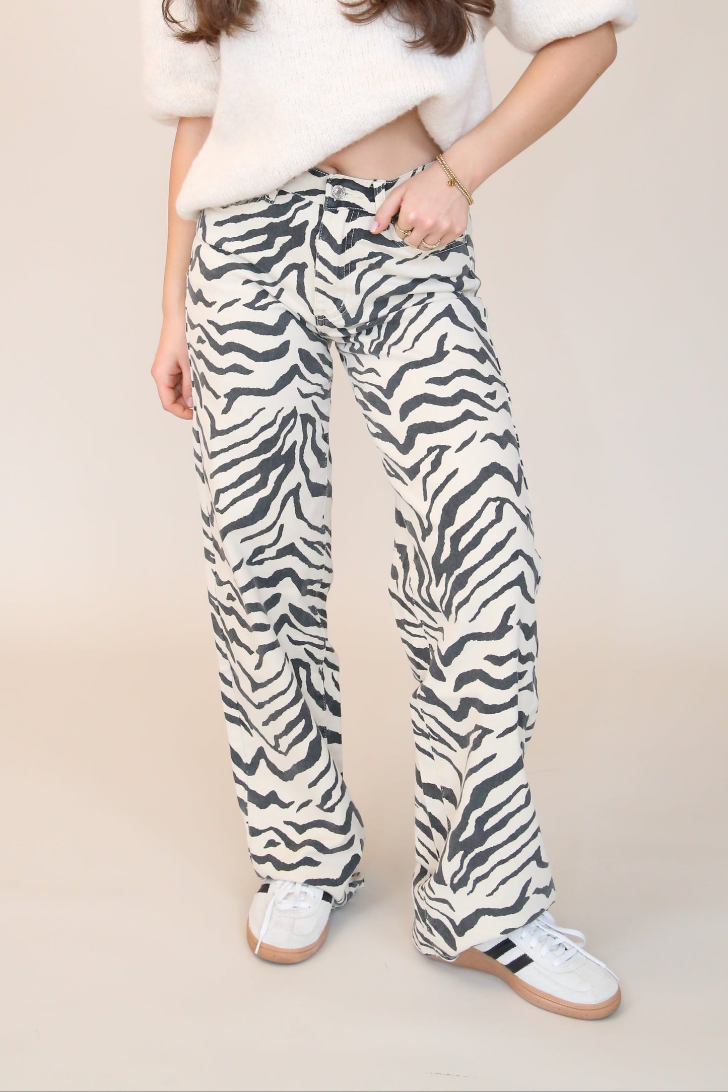 Wide leg Zebra
