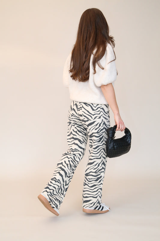 Wide leg Zebra