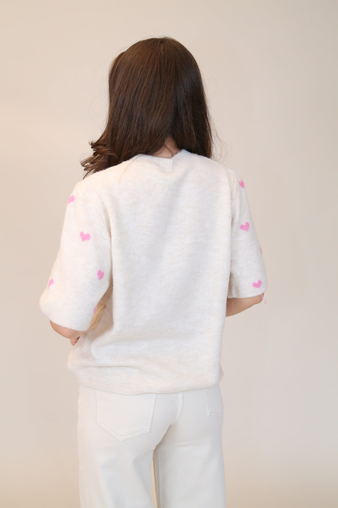 Kurzarm pullover "Heart"