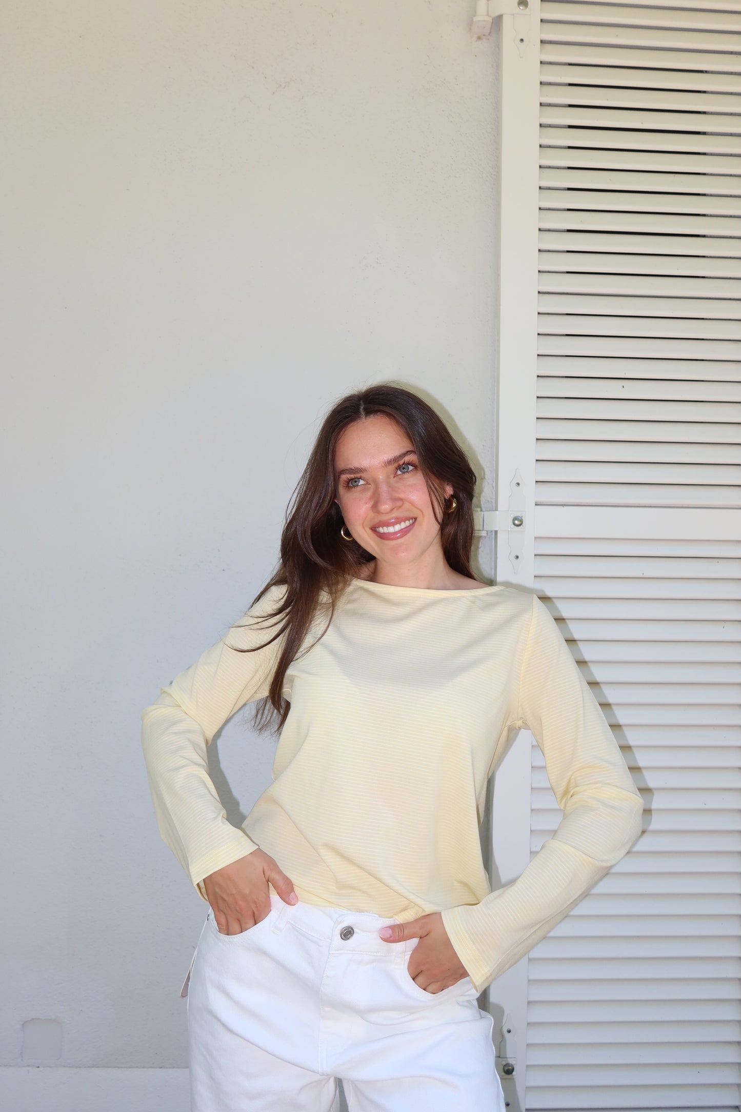 Stiped Longsleeve • Yellow