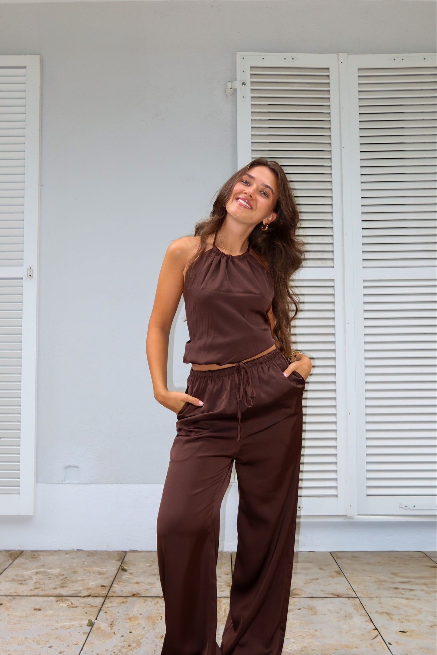 Satin Pants "RominaLII"