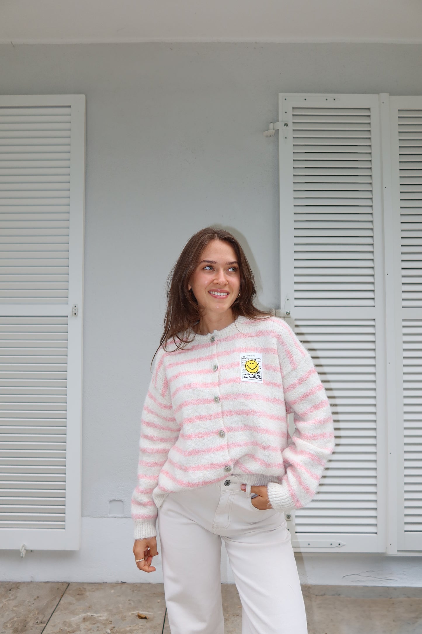 Cardigan Stripe "Smilla"
