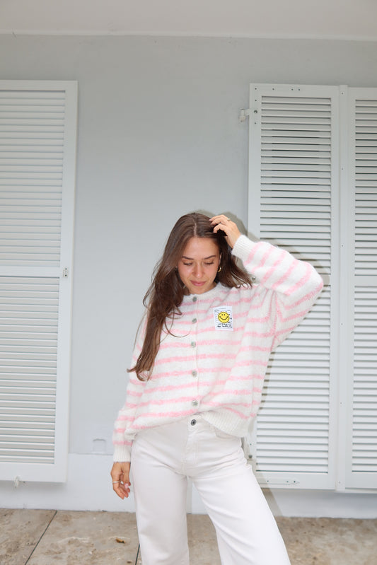Cardigan Stripe "Smilla"