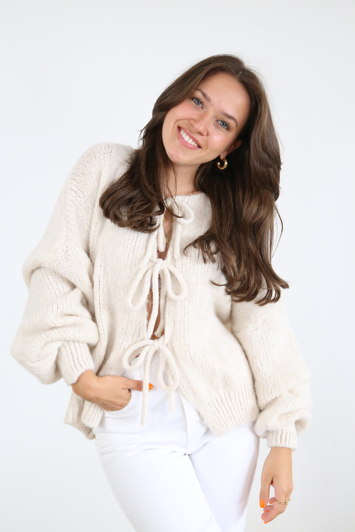 Cardigan "Bow"