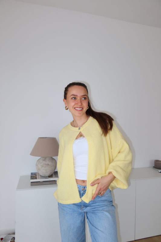 Cape Cardigan • Gelb