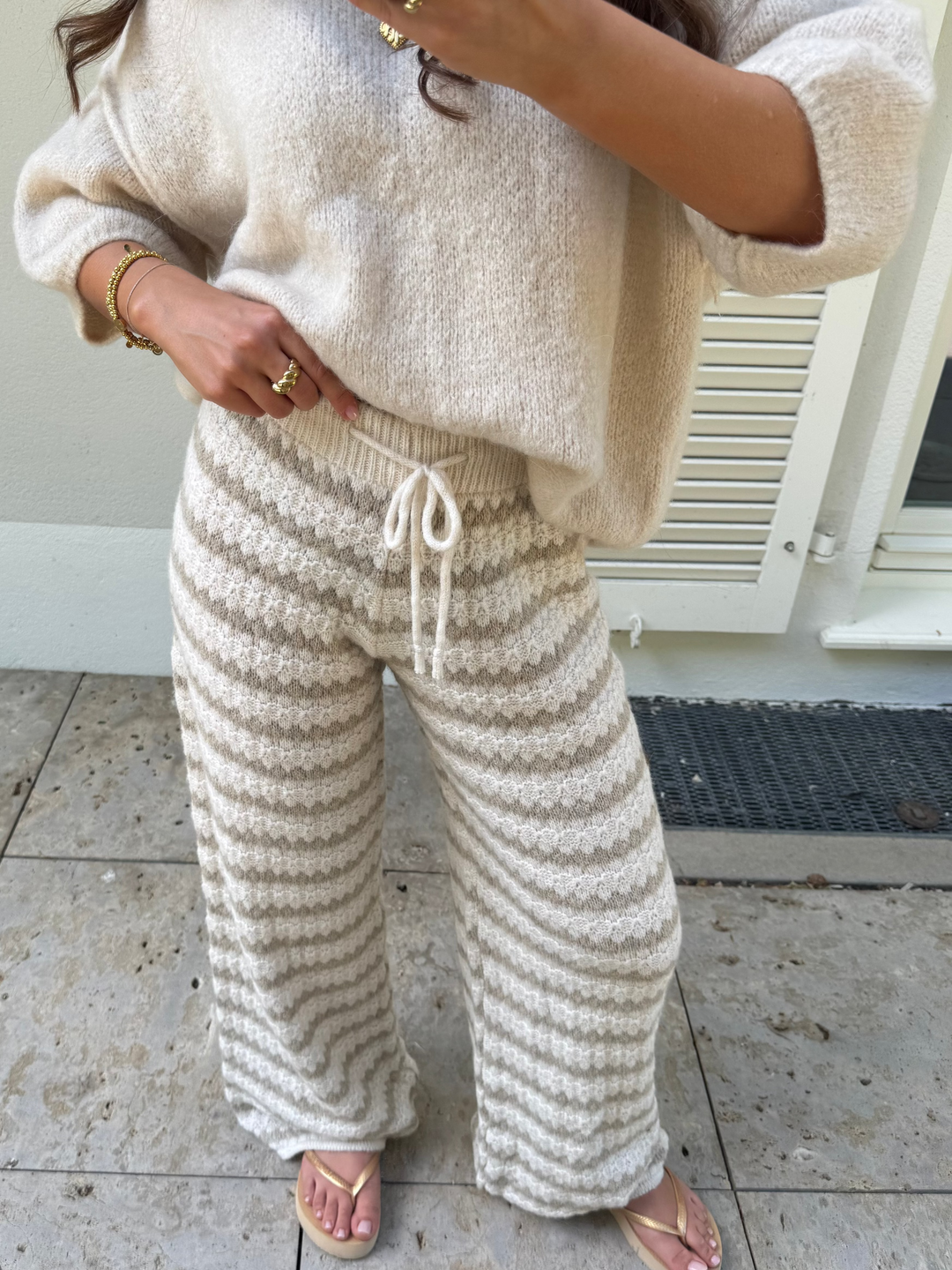 Gestreifte Hose "Milla"