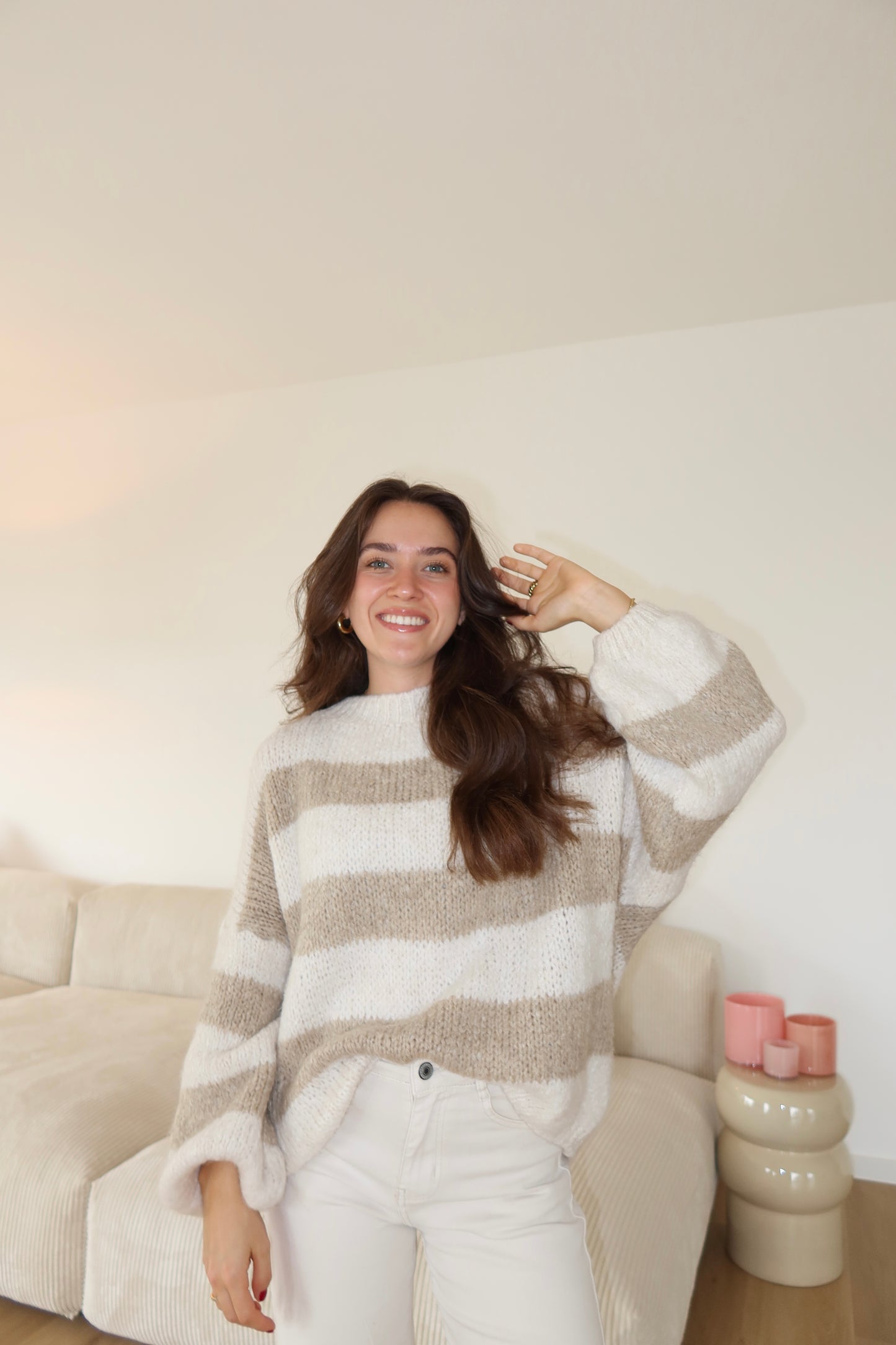 Pullover cozy Stripe