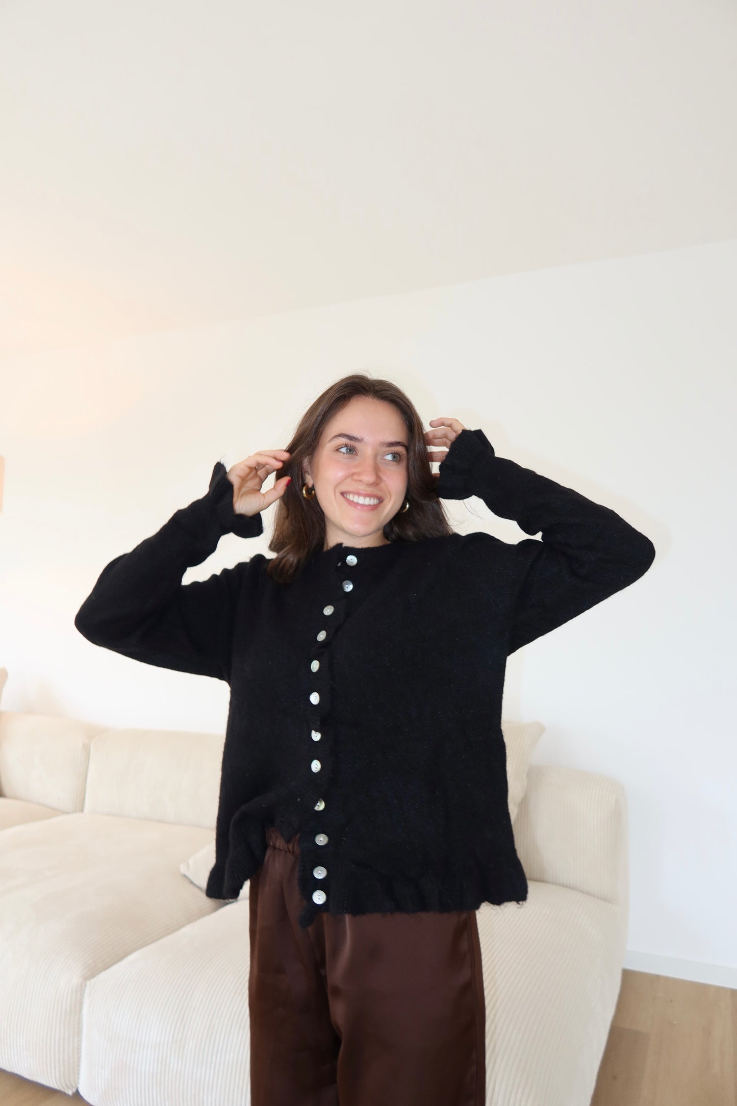 Rüschen Cardigan "ClaraLII"