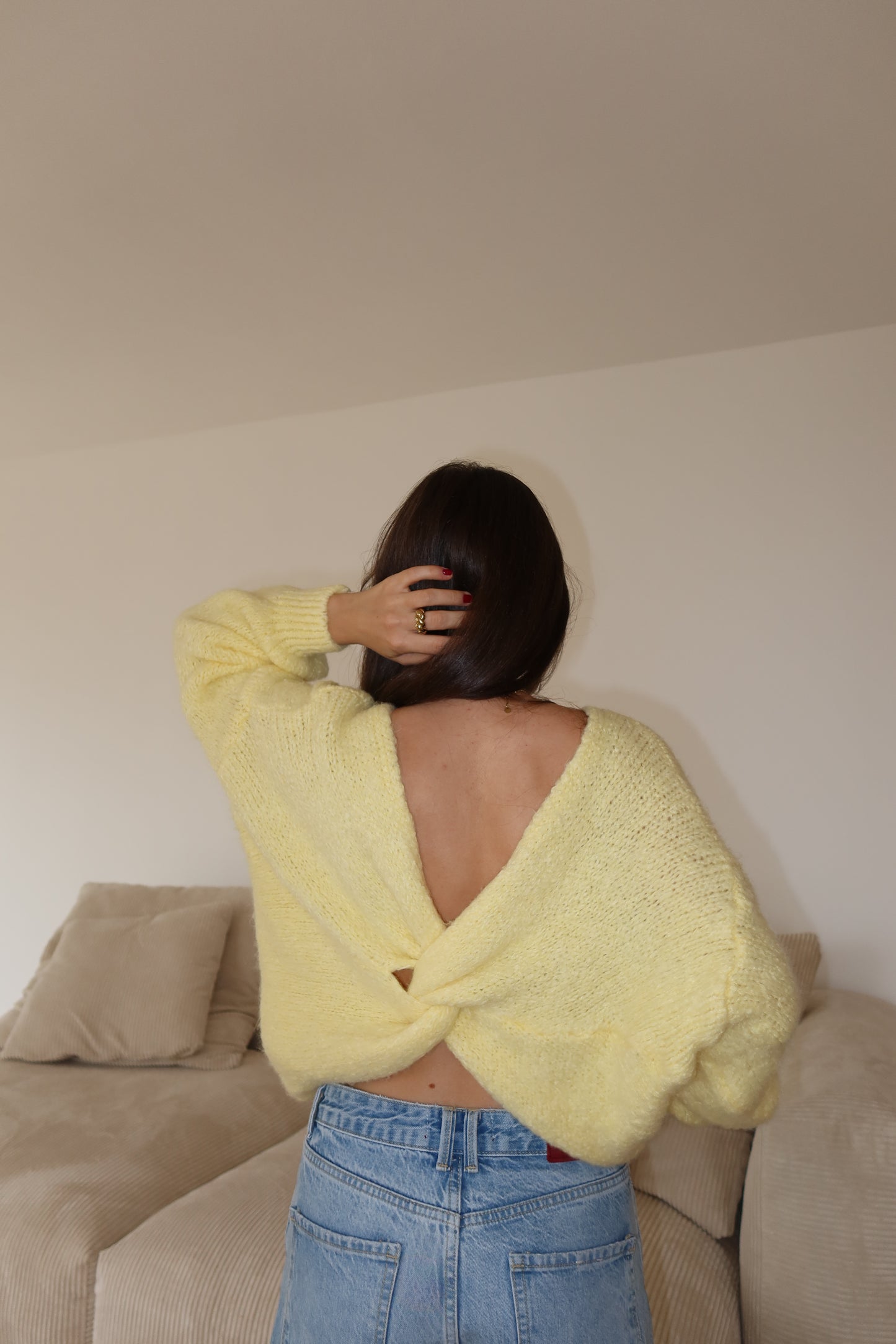 Pullover cozy twist