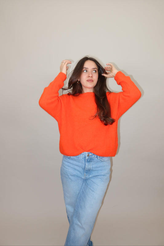Pullover Soft Spring • Orange