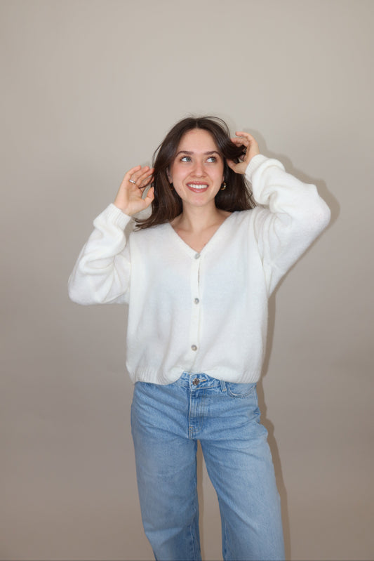 Cardigan Soft Spring • Offwhite